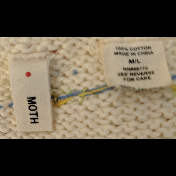 Anthropologie Embroidered Bell Sleeve Shrug - Picture 6 of 6